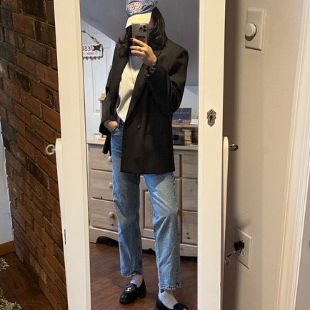 H&M 90’s vintage straight leg denim